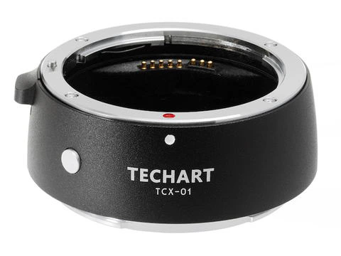 캐논 EF 렌즈를 TECHART TCX-01 마운트 어댑터