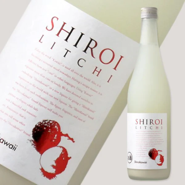 1premium japanese fruit liqueur series shiroi kawaii litchi lychee liquor 720ml 6