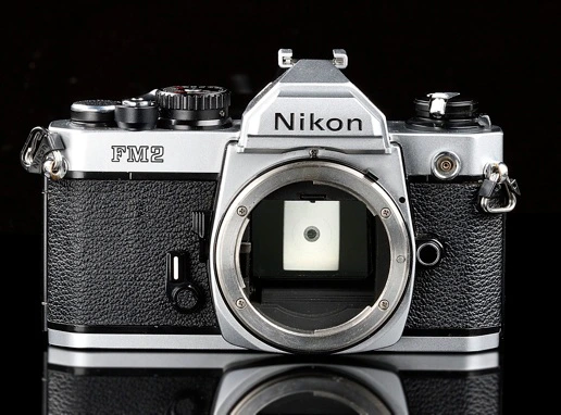 nikon fm2 half frame camera